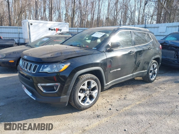 2018 Jeep Compass Limited z VIN 3C4NJCCBXJT140580, wystawiony jako IAAI lot #41797010 z przebiegiem 144 035 mil mil oraz . Historia ofert i sprzedaży dostępna na DreamBid. Obrazek 17.