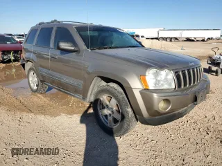 2006 Jeep Grand Cherokee Laredo with VIN 1J4HS48N26C148348, listed as a Copart auction lot 80210254 with 227,910 mi miles and Salvage Title. Bid and sale history available at carsss.com. Image 4.
