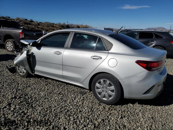 2021 Kia Rio LX with VIN 3KPA24AD0ME422550, listed as a Copart auction lot 77403554 with 12,158 mi miles and Salvage Title. Bid and sale history available at carsss.com. Image 2.