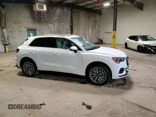 2022 Audi Q3 Premium with VIN WA1AUCF39N1047969, listed as a Copart auction lot 70757204 with 30,800 mi miles and Salvage Title. Bid and sale history available at carsss.com. Image 14.