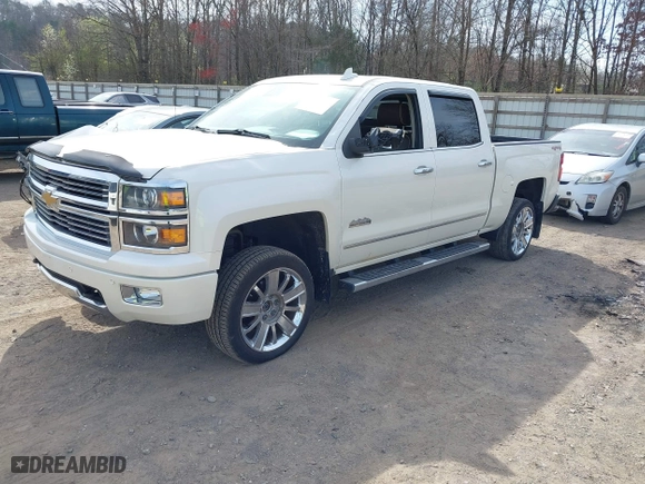 2015 Chevrolet Silverado 1500 High Country with VIN 3GCUKTEC7FG205805, listed as a IAAI auction lot 41815859 with 130,028 mi miles. Bid and sale history available at carsss.com. Image 17.