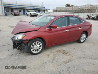 2019 Nissan Sentra SV with VIN 3N1AB7AP9KY225371, listed as a Copart auction lot 48354345 with 92,611 mi miles and Salvage Title. Bid and sale history available at DreamBid. Image 1.