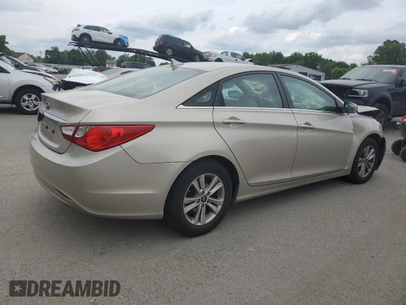 2011 Hyundai Sonata GLS with VIN 5NPEB4AC9BH180729, listed as a Copart auction lot 74673544 with 102,516 mi miles and Salvage Title. Bid and sale history available at DreamBid. Image 3.