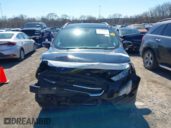 2019 Ford EcoSport Titanium with VIN MAJ3S2KE4KC307481, listed as a IAAI auction lot 41737442 with 41,524 mi miles and . Bid and sale history available at DreamBid. Image 13.