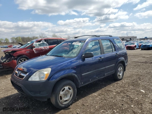 2004 Honda CR-V LX with VIN JHLRD78544C024216, listed as a Copart auction lot 53916815 with 246,519 mi miles and Clean Title. Bid and sale history available at carsss.com. Image 1.