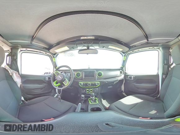 2023 Jeep Wrangler Willys with VIN 1C4HJXDN5PW510494, listed as a Copart auction lot 49237984 with 19,371 mi miles and Non Repairable. Bid and sale history available at DreamBid. Image 13.