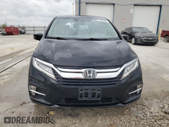 2019 Honda Odyssey Elite with VIN 5FNRL6H94KB108422, listed as a Copart auction lot 51492365 with 91,948 mi miles and Salvage Title. Bid and sale history available at DreamBid. Image 5.