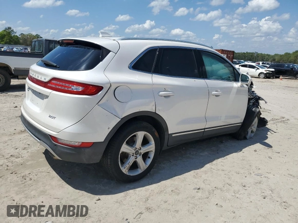 2018 Lincoln MKC Premiere with VIN 5LMCJ1C93JUL32334, listed as a Copart auction lot 51333715 with Not Provided miles and Salvage Title. Bid and sale history available at DreamBid. Image 3.