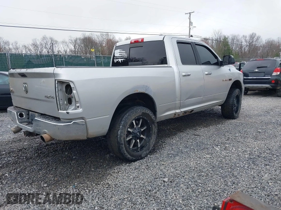 2010 Dodge 1500 Laramie with VIN 1D7RV1GT9AS232915, listed as a IAAI auction lot 41963752 with Not Provided miles and . Bid and sale history available at carsss.com. Image 4.