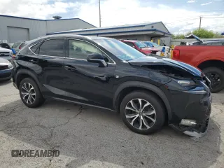 2015 Lexus NX 200t with VIN JTJYARBZ0F2004365, listed as a Copart auction lot 55886135 with 80,414 mi miles and Salvage title. Bid and sale history available at DreamBid. Image 4.