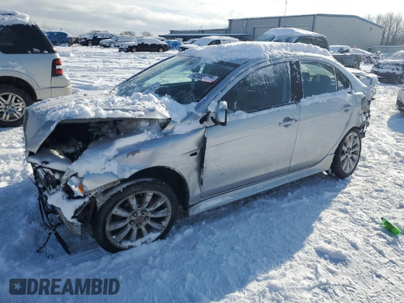 2011 Mitsubishi Lancer GTS with VIN JA32U8FW3BU037755, listed as a Copart auction lot 42085505 with 0 mi miles and Clean Title. Bid and sale history available at carsss.com. Image 1.