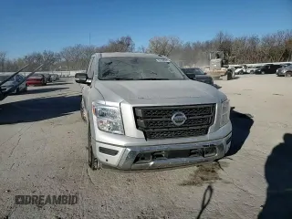 2020 Nissan Titan Platinum Reserve with VIN 1N6AA1EFXLN511854, listed as a Copart auction lot 83450044 with 75,894 mi miles and Salvage title. Bid and sale history available at DreamBid. Image 10.
