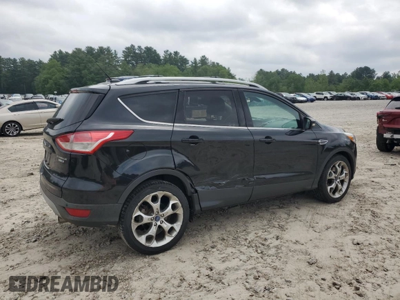 2013 Ford Escape Titanium with VIN 1FMCU9J90DUB42460, listed as a Copart auction lot 59846415 with 158,653 mi miles and Clean title. Bid and sale history available at DreamBid. Image 3.