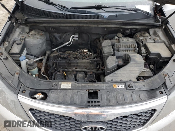 2013 Kia Sorento LX with VIN 5XYKT3A60DG405506, listed as a Copart auction lot 42746705 with 0 mi miles and Salvage Title. Bid and sale history available at carsss.com. Image 11.