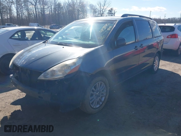 2008 Toyota Sienna LE with VIN 5TDBK23CX8S015134, listed as a IAAI auction lot 41589751 with 108,886 mi miles and . Bid and sale history available at DreamBid. Image 2.