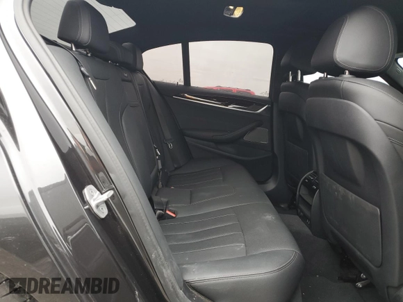 2021 BMW 5 Series 540i with VIN WBA53BJ04MCF43184, listed as a Copart auction lot 45384945 with 48,290 mi miles and Salvage Title. Bid and sale history available at DreamBid. Image 10.
