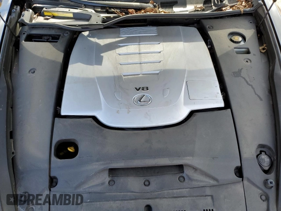 2015 Lexus LS 460 with VIN JTHBL5EF5F5136712, listed as a Copart auction lot 80684844 with 38,303 mi miles and Salvage title. Bid and sale history available at DreamBid. Image 11.