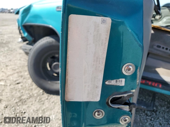 1995 GMC Sierra 1500 with VIN 1GTGC29N5SE541812, listed as a Copart auction lot 72408103 with 193,899 mi miles and Salvage Title. Bid and sale history available at DreamBid. Image 12.