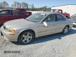 2002 Lincoln LS w/Base Pkg with VIN 1LNHM87A32Y707355, listed as a Copart auction lot 75389494 with 53,908 mi miles and Non Repairable. Bid and sale history available at carsss.com. Image 1.