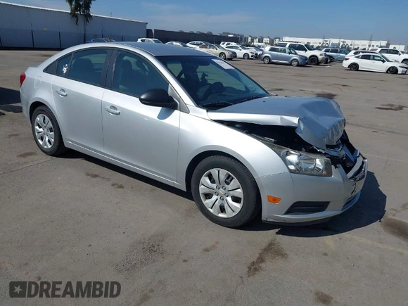 2014 Chevrolet Cruze LS with VIN 1G1PA5SG6E7412949, listed as a IAAI auction lot 41634532 with 109,195 mi miles and . Bid and sale history available at DreamBid. Image 1.