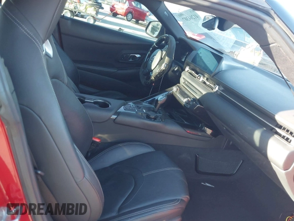 2020 Toyota Supra 3.0 with VIN WZ1DB4C02LW027976, listed as a IAAI auction lot 41264307 with 53,382 mi miles and . Bid and sale history available at DreamBid. Image 5.
