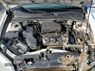 2001 Honda Civic EX with VIN 1HGES267X1L058540, listed as a Copart auction lot 52978935 with 312,093 mi miles and Salvage Title. Bid and sale history available at carsss.com. Image 11.