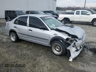 2004 Honda Civic VP with VIN 1HGES16394L008501, listed as a Copart auction lot 49694475 with Not Provided miles and Salvage Title. Bid and sale history available at DreamBid. Image 4.