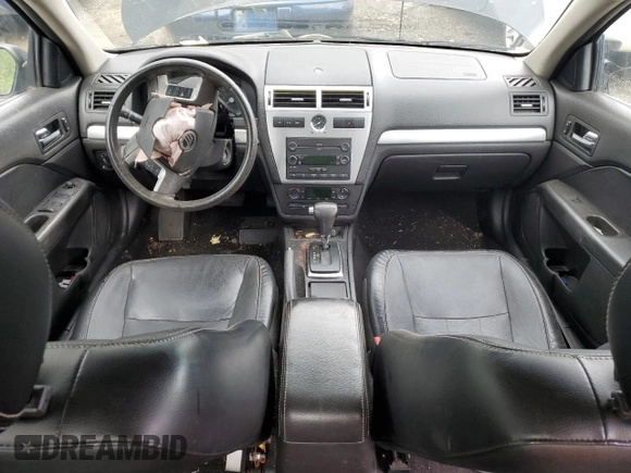 2006 Mercury Milan Premier с VIN 3MEFM08106R640762, выставлен на аукционе Copart как лот 58933065 с пробегом Не указан миль и Списание • Salvage title. История ставок и продаж доступна на DreamBid. Изображение 8.