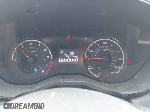 2017 Subaru Impreza with VIN 4S3GTAA68H3734765, listed as a IAAI auction lot 42738932 with 76,795 mi miles and . Bid and sale history available at DreamBid. Image 7.