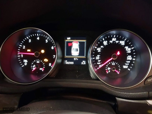 2017 Volkswagen Passat 1.8T SE w/Technology with VIN 1VWGT7A3XHC038155, listed as a IAAI auction lot 41802440 with 102,555 mi miles. Bid and sale history available at carsss.com. Image 7.