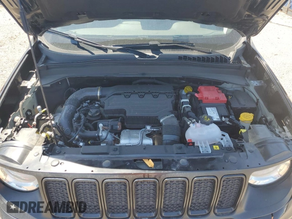2023 Jeep Renegade Altitude with VIN ZACNJDE1XPPP29734, listed as a Copart auction lot 62008634 with 6,402 mi miles and Salvage Title. Bid and sale history available at DreamBid. Image 11.