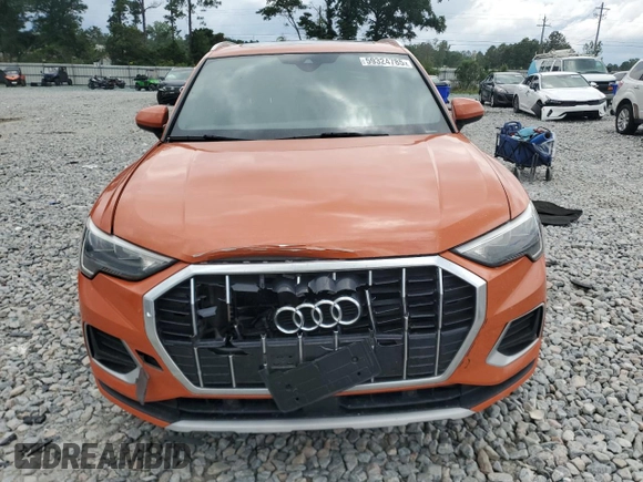 2020 Audi Q3 Premium with VIN WA1AECF36L1029066, listed as a Copart auction lot 59324785 with 174,398 mi miles and Salvage title. Bid and sale history available at DreamBid. Image 5.