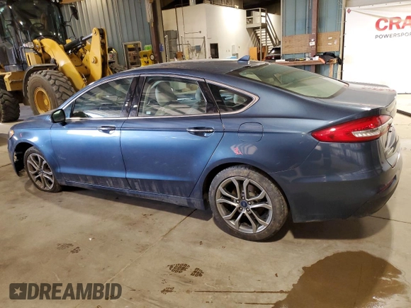 2019 Ford Fusion SEL with VIN 3FA6P0CD2KR222892, listed as a Copart auction lot 51310505 with 60,062 mi miles and Salvage Title. Bid and sale history available at carsss.com. Image 2.