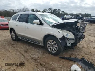 2011 Buick Enclave CXL-1 with VIN 5GAKRBED8BJ204694, listed as a Copart auction lot 44983885 with 143,460 mi miles and Salvage Title. Bid and sale history available at carsss.com. Image 4.