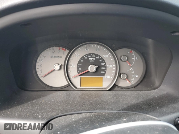 2007 Kia Rondo LX with VIN KNAFG525777082626, listed as a Copart auction lot 80005874 with 111,734 mi miles and Salvage Title. Bid and sale history available at carsss.com. Image 9.