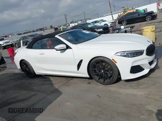 2021 BMW 8 Series 840i with VIN WBADZ2C0XMCG06912, listed as a IAAI auction lot 41450374 with 17,414 mi miles. Bid and sale history available at carsss.com. Image 13.