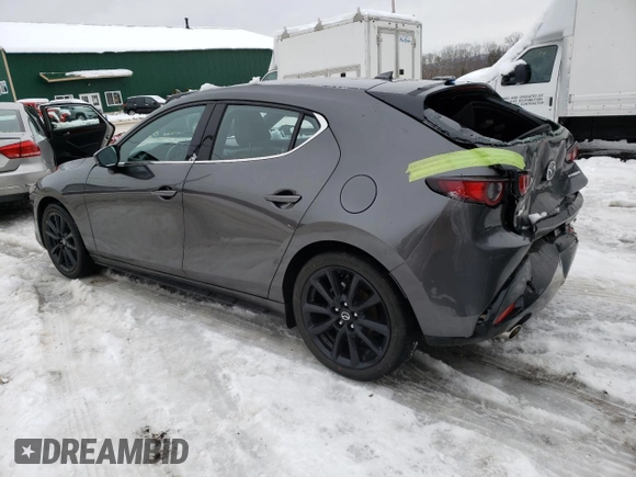 2020 Mazda Mazda3 Hatchback Premium Package with VIN JM1BPBNM1L1157076, listed as a Copart auction lot 38391203 with 30,906 mi miles. Bid and sale history available at carsss.com. Image 2.