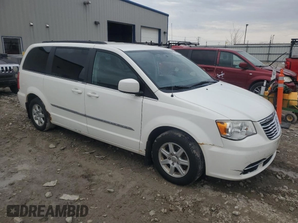 2011 Chrysler Town & Country Touring with VIN 2A4RR5DG9BR712799, listed as a Copart auction lot 54534265 with 195,361 mi miles and Non Repairable. Bid and sale history available at DreamBid. Image 4.