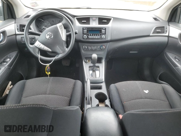 2017 Nissan Sentra S with VIN 3N1AB7AP5HY301516, listed as a Copart auction lot 57950815 with 127,697 mi miles and Salvage title. Bid and sale history available at DreamBid. Image 8.
