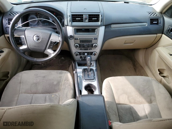 2010 Mercury Milan with VIN 3MEHM0HA1AR635877, listed as a Copart auction lot 47425035 with 186,237 mi miles and Clean Title. Bid and sale history available at carsss.com. Image 8.