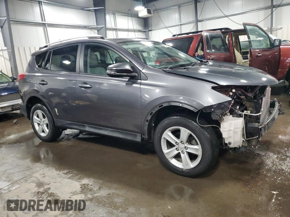 2014 Toyota RAV4 XLE with VIN 2T3RFREV1EW143721, listed as a Copart auction lot 49732805 with 94,676 mi miles and Salvage Title. Bid and sale history available at DreamBid. Image 4.