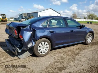 2012 Volkswagen Passat S with VIN 1VWAP7A32CC071038, listed as a Copart auction lot 55637315 with 79,935 mi miles and Clean title. Bid and sale history available at DreamBid. Image 3.