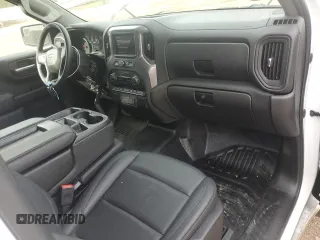 2023 Chevrolet Silverado 1500 Work Truck with VIN 3GCNAAEK0PG362855, listed as a Copart auction lot 48986485 with 154,022 mi miles and Clean Title. Bid and sale history available at DreamBid. Image 8.