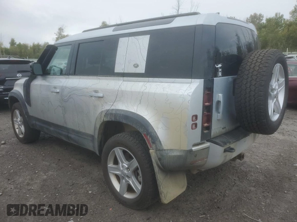 2022 Land Rover Defender SE with VIN SALEP7RU0N2106968, listed as a Copart auction lot 71045954 with 35,366 mi miles and Salvage title. Bid and sale history available at DreamBid. Image 2.
