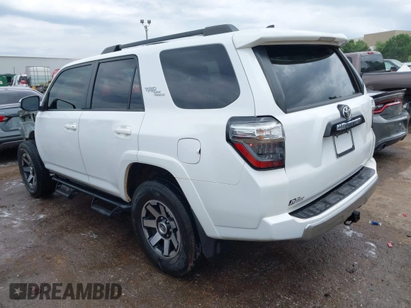 2021 Toyota 4Runner TRD Off Road Premium with VIN JTERU5JR3M5954879, listed as a IAAI auction lot 42291513 with 125,097 mi miles and . Bid and sale history available at DreamBid. Image 3.