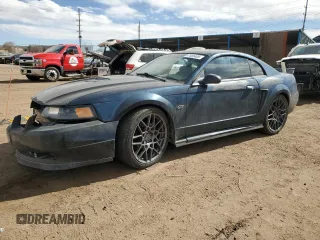 2000 Ford Mustang GT with VIN 1FAFP42X1YF257271, listed as a Copart auction lot 47665405 with 120,547 mi miles and Salvage Title. Bid and sale history available at carsss.com. Image 1.