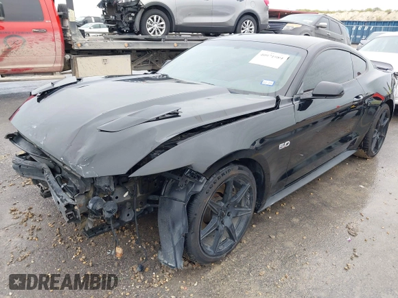 2016 Ford Mustang GT with VIN 1FA6P8CFXG5317372, listed as a IAAI auction lot 40971989 with 118,032 mi miles. Bid and sale history available at carsss.com. Image 2.