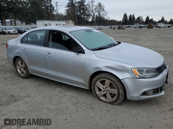 2012 Volkswagen Jetta Sedan TDI with VIN 3VW3L7AJ4CM314737, listed as a Copart auction lot 44547995 with 132,691 mi miles and Salvage Title. Bid and sale history available at carsss.com. Image 4.