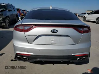 2018 Kia Stinger with VIN KNAE15LAXJ6012401, listed as a Copart auction lot 89369765 with 84,964 mi miles and Salvage Title. Bid and sale history available at DreamBid. Image 6.