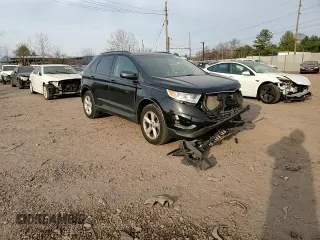 2017 Ford Edge SE with VIN 2FMPK4G9XHBC51201, listed as a Copart auction lot 48622425 with 49,286 mi miles and Salvage Title. Bid and sale history available at carsss.com. Image 12.